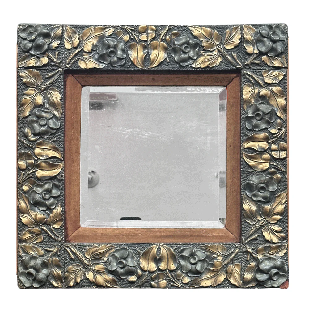 Early 20th Century American 17.5" H Arts & Crafts Mirror
