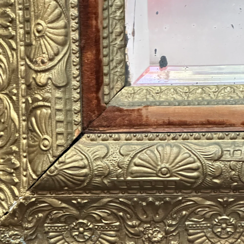 Early 20th Century American 23" H Arts & Crafts Mirror - Image 2