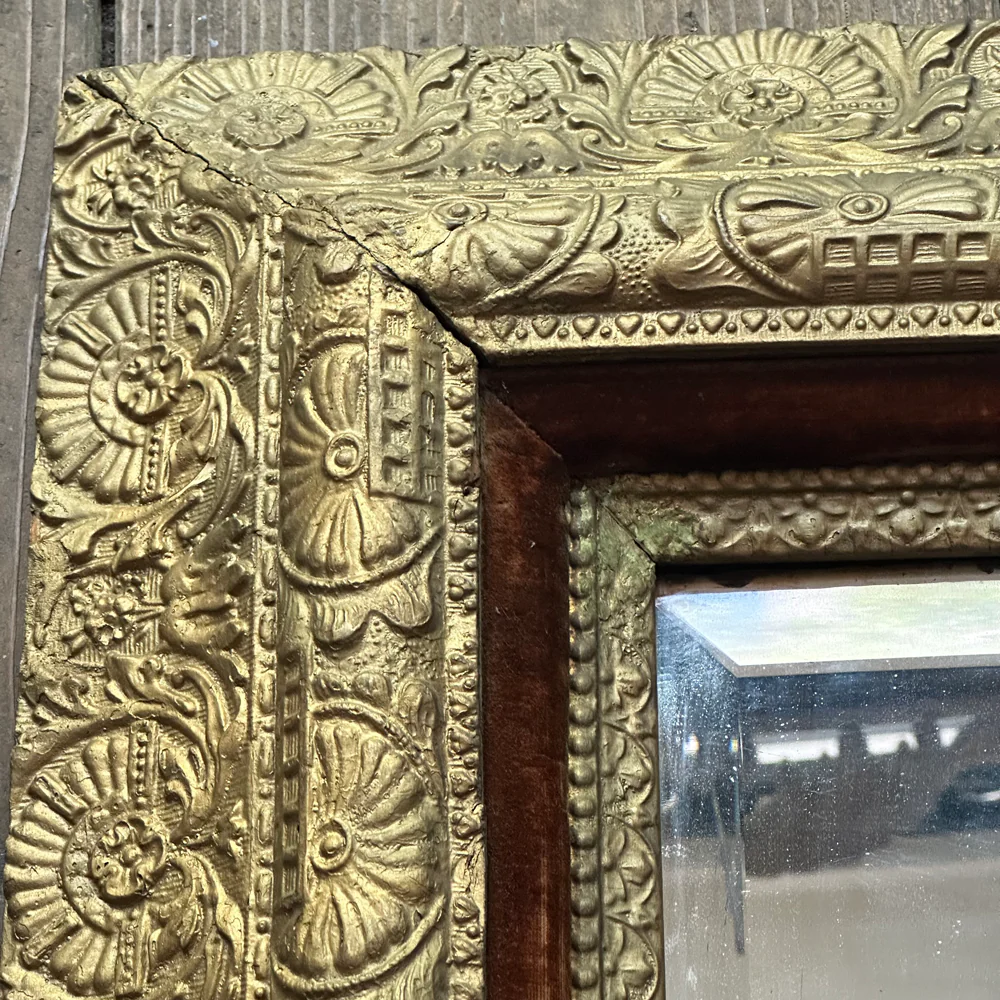 Early 20th Century American 23" H Arts & Crafts Mirror - Image 5