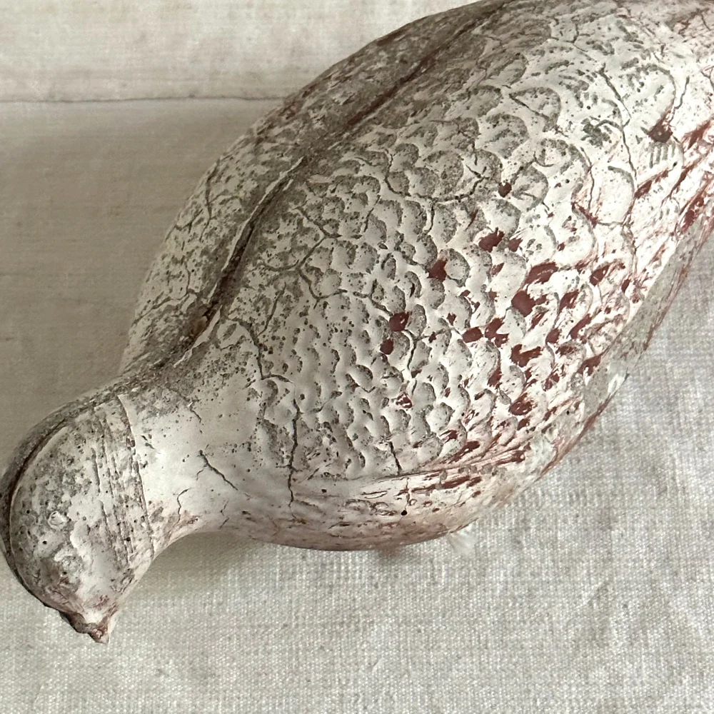 Early 20th Century French Cement Bird - Image 3