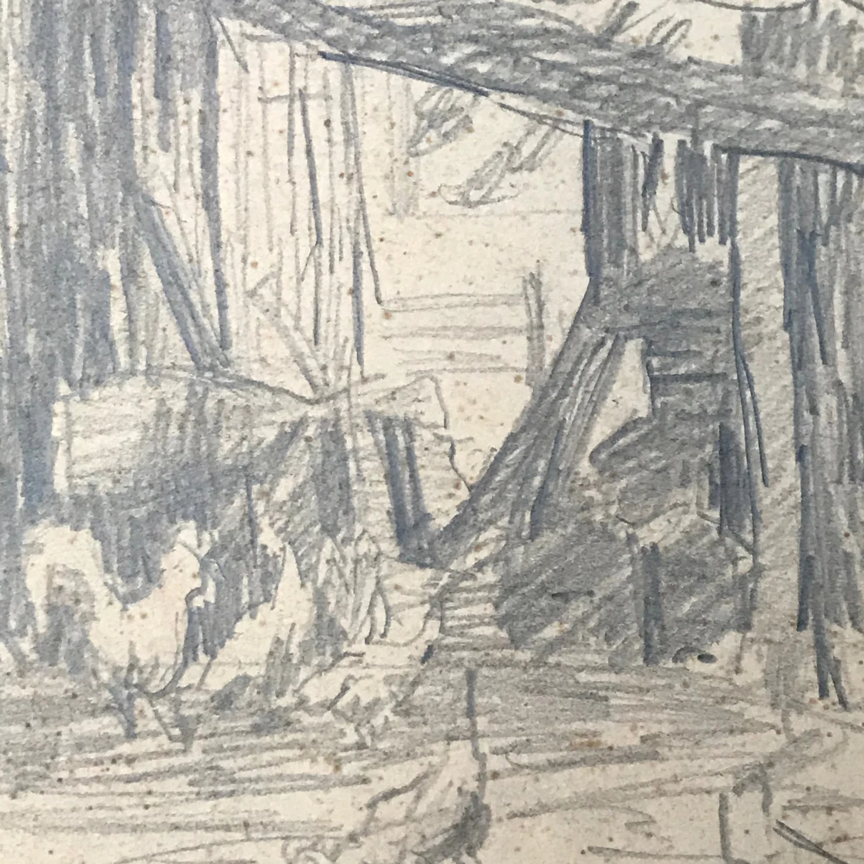 Evert Rabbers Barn Drawing 42 - Image 2