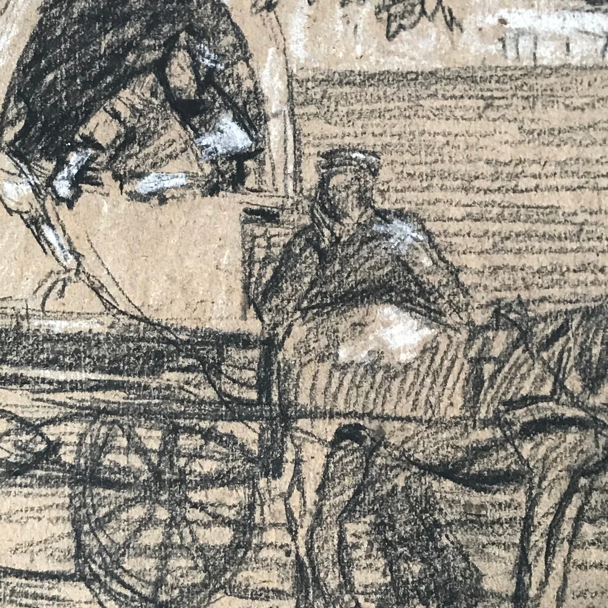 Evert Rabbers Horse Drawing 44 - Image 2