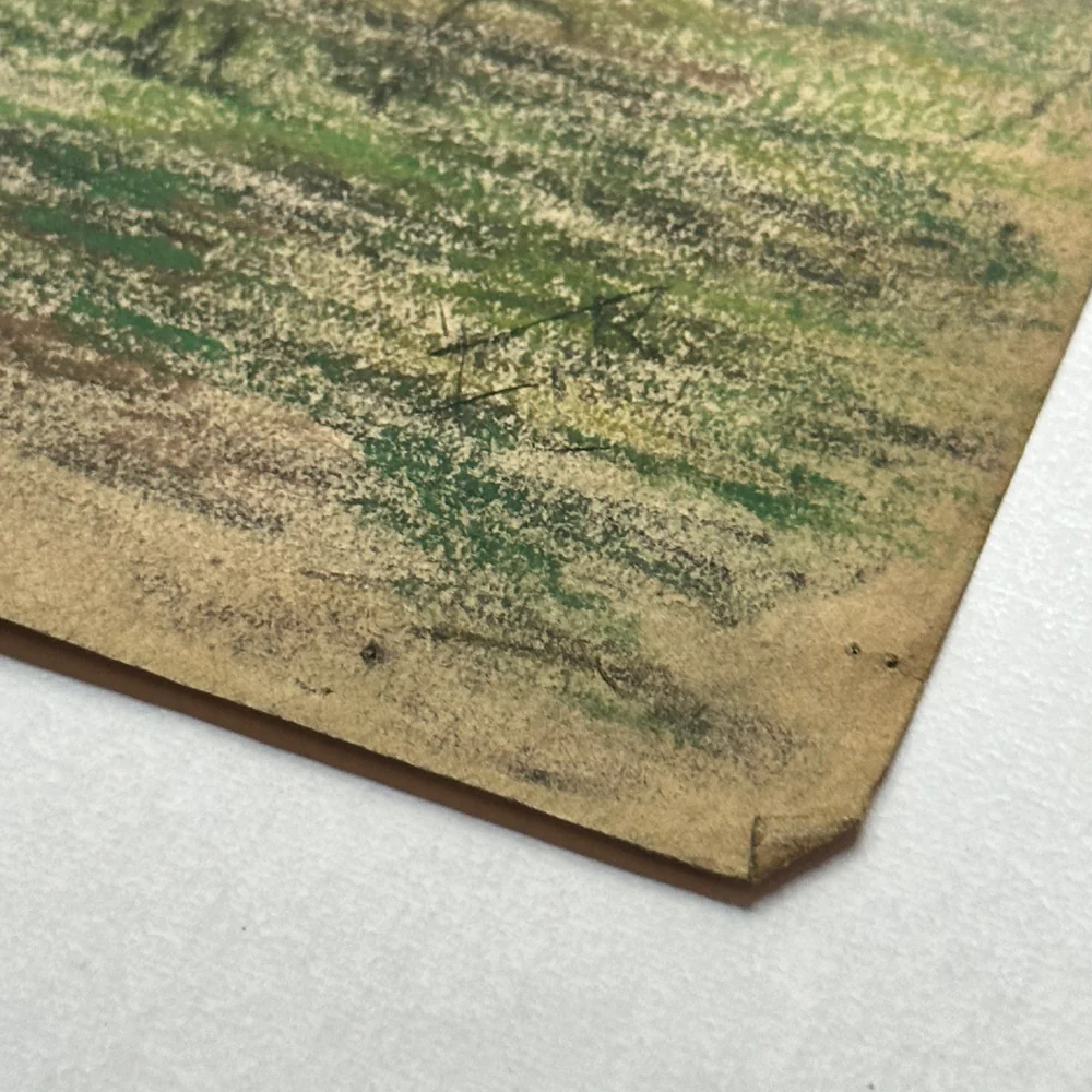 Evert Rabbers Early 20th-century Landscape Drawing (ER2413) - Image 4