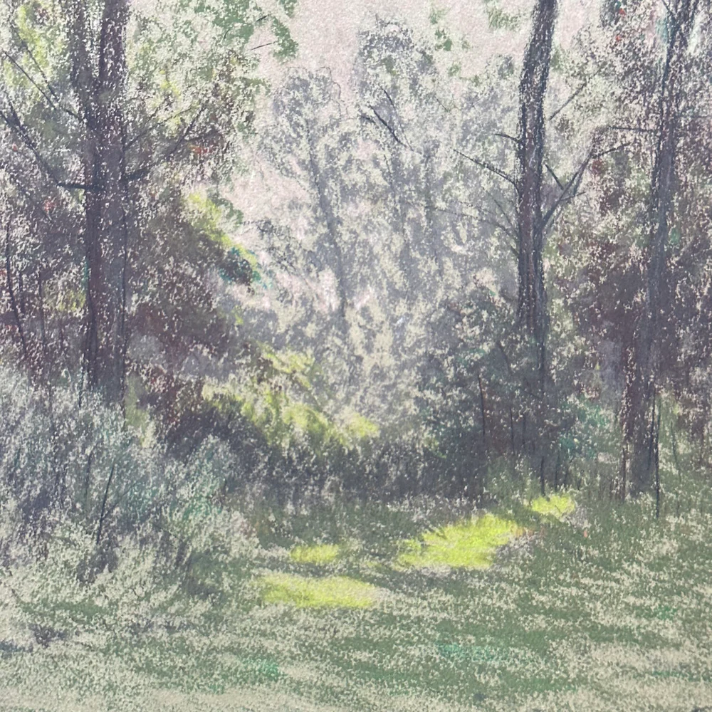 Evert Rabbers Early 20th-century Landscape Drawing (ER2414) - Image 2