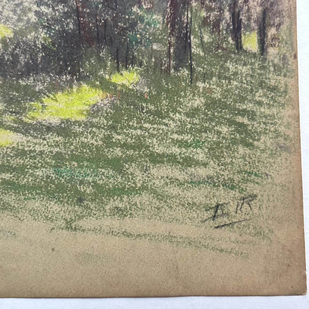 Evert Rabbers Early 20th-century Landscape Drawing (ER2414) - Image 3