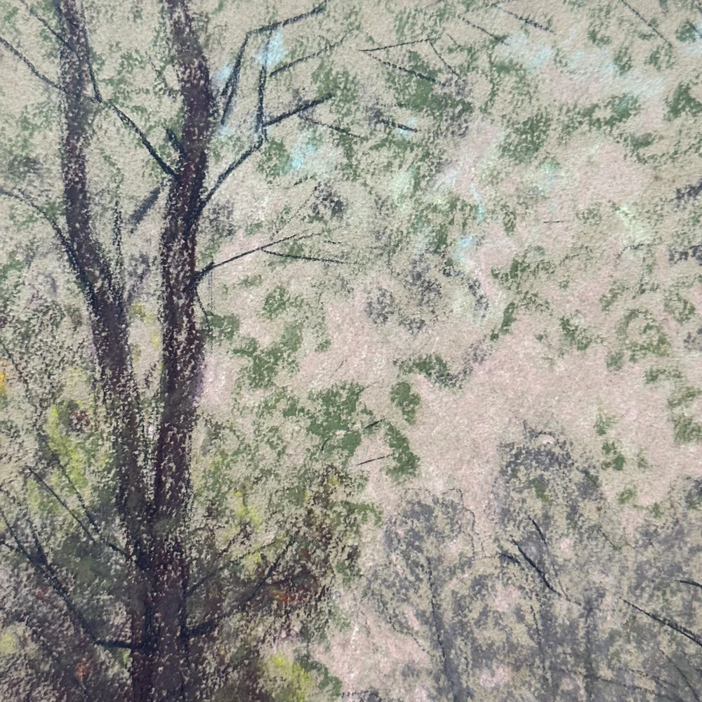 Evert Rabbers Early 20th-century Landscape Drawing (ER2414) - Image 4