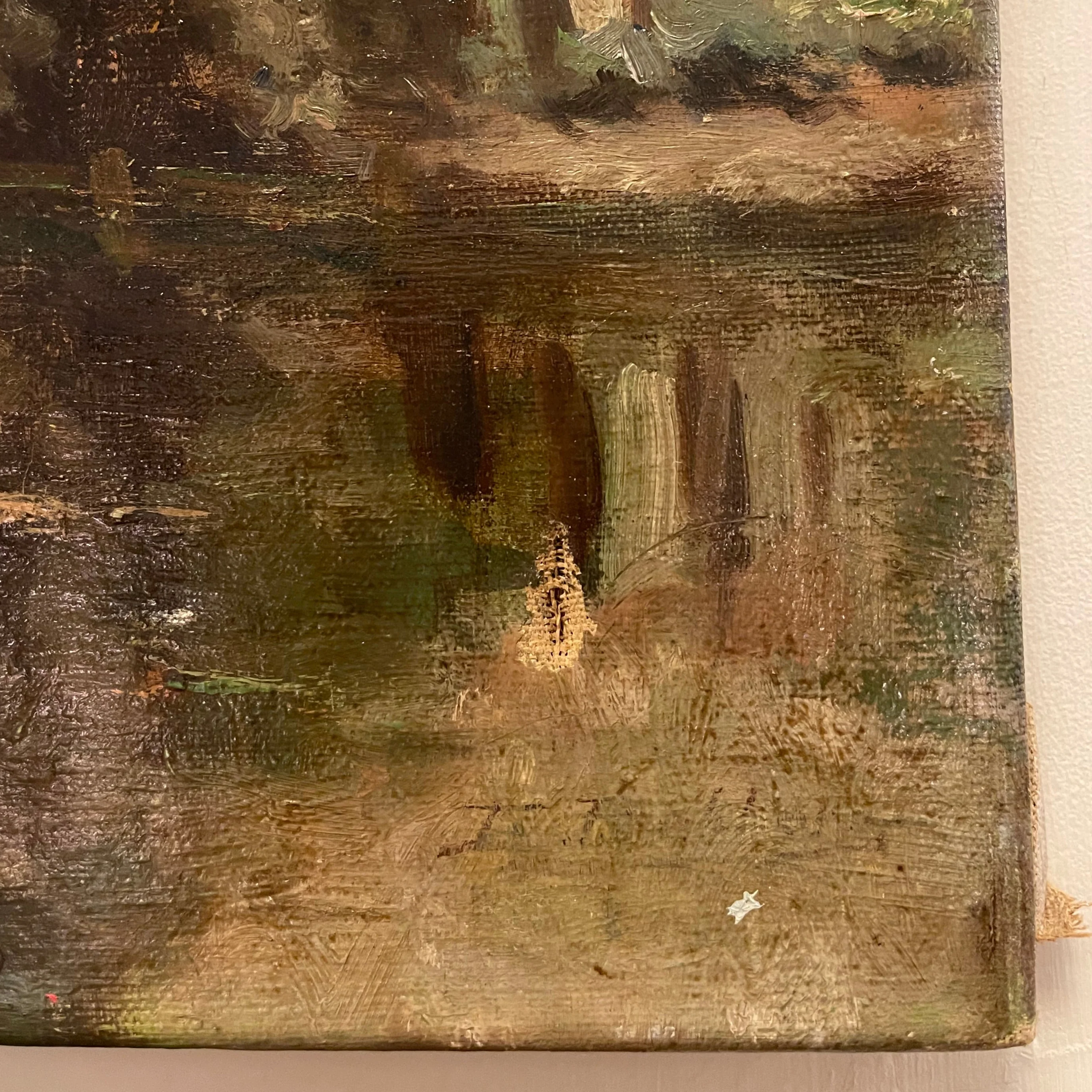 Evert Rabbers Early 20th-century Landscape Painting (ER2403) - Image 9