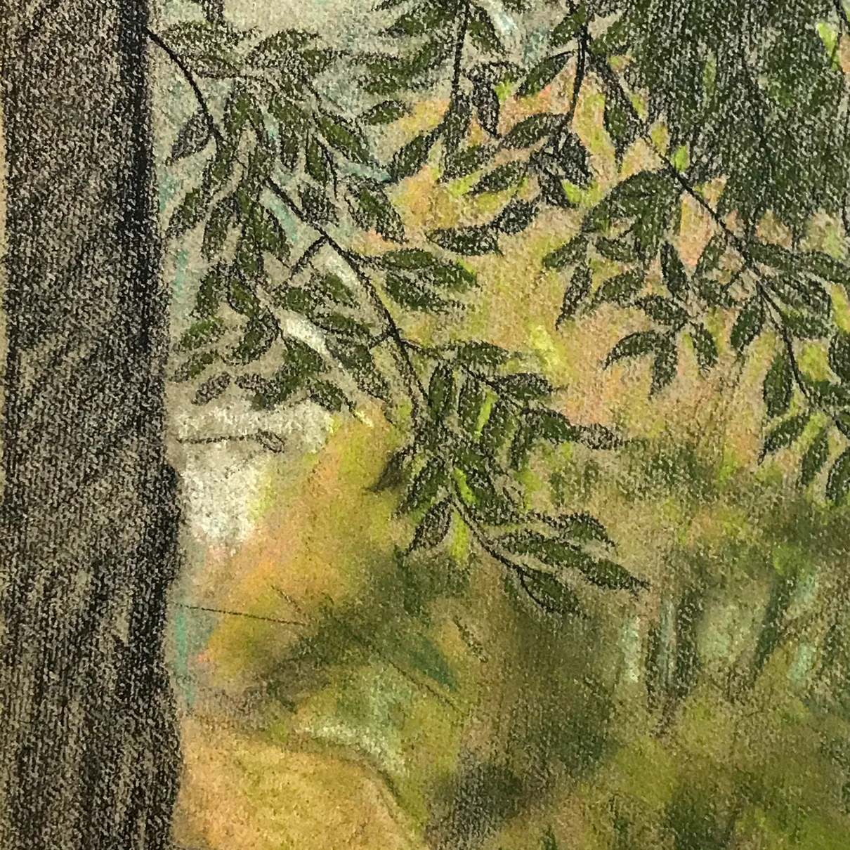 Evert Rabbers Landscape Drawing 13 - Image 2