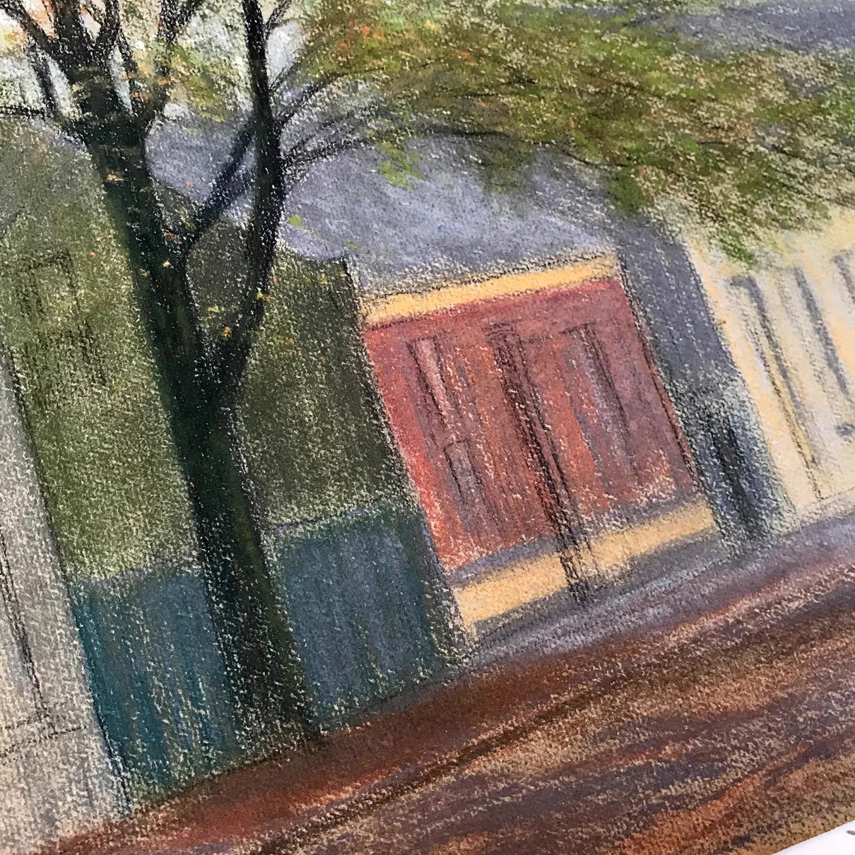 Evert Rabbers Landscape Drawing 16 - Image 2
