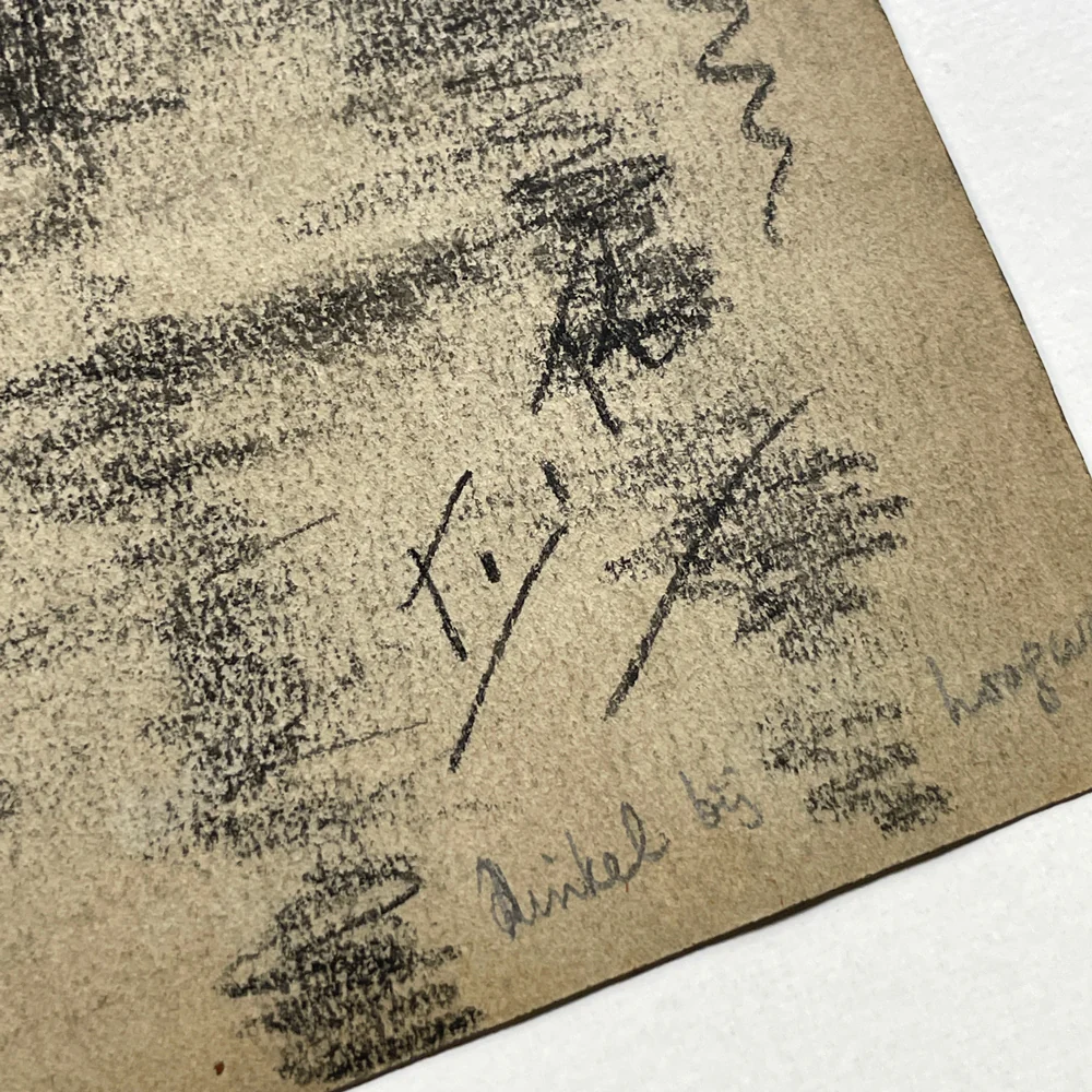 Evert Rabbers Landscape Drawing 223 - Image 3