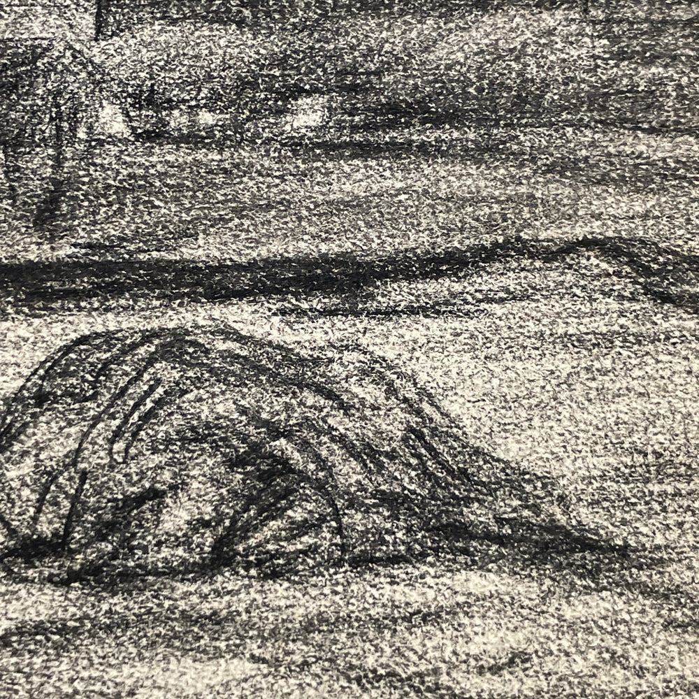 Evert Rabbers Landscape Drawing 225 - Image 3
