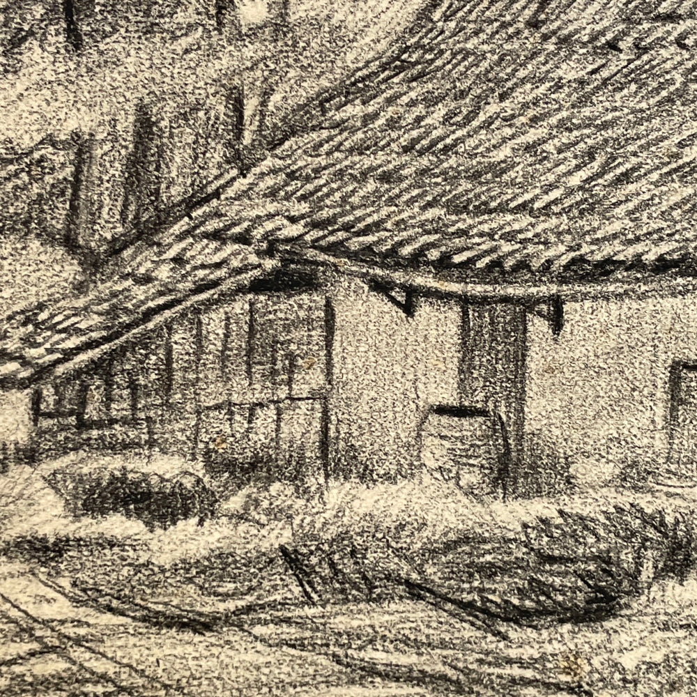 Evert Rabbers Landscape Drawing 226 - Image 2