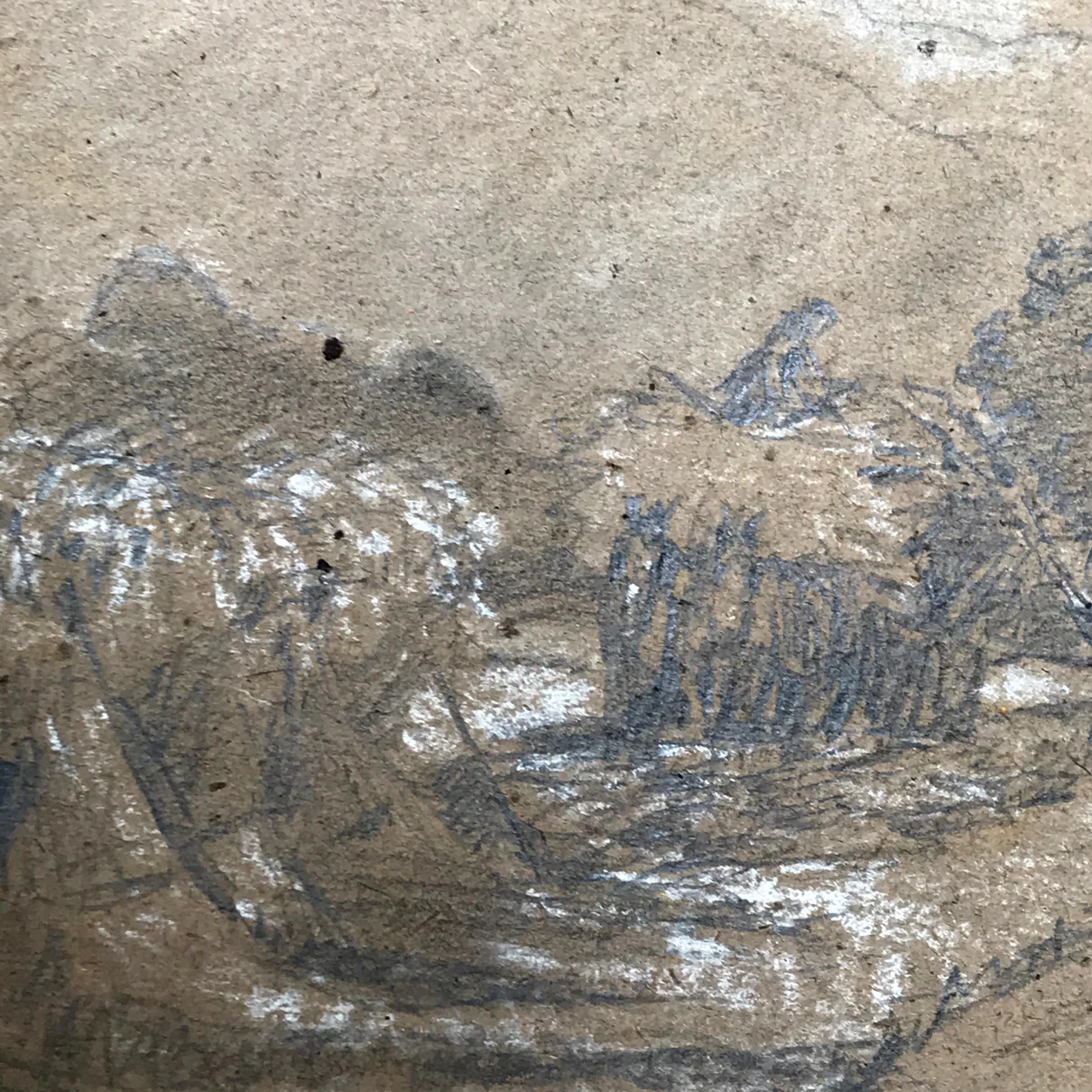 Evert Rabbers Landscape Drawing 31 - Image 3