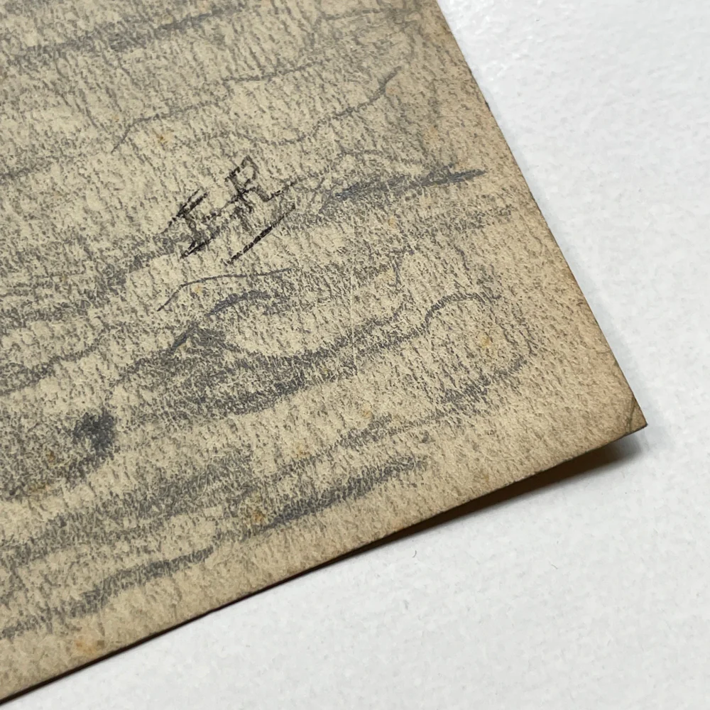 Evert Rabbers Landscape Drawing 49 - Image 2