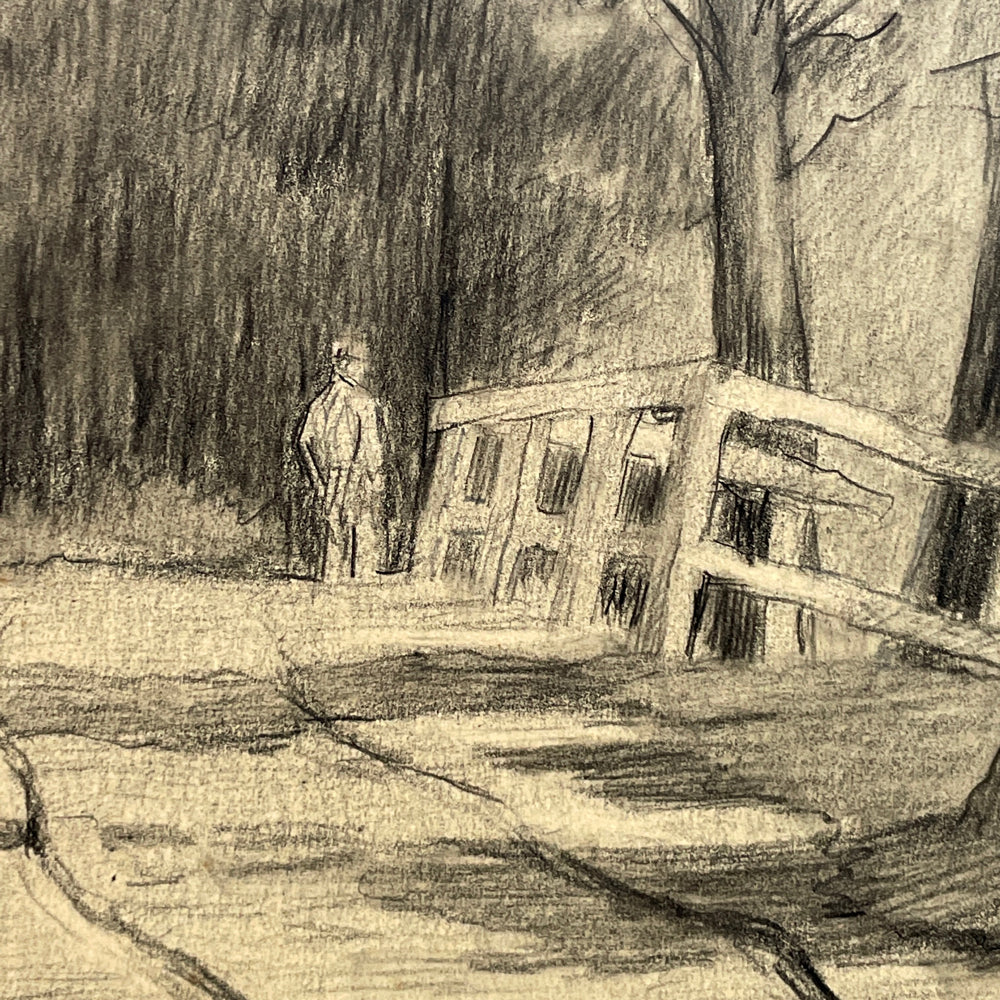 Evert Rabbers Landscape Drawing 50 - Image 2
