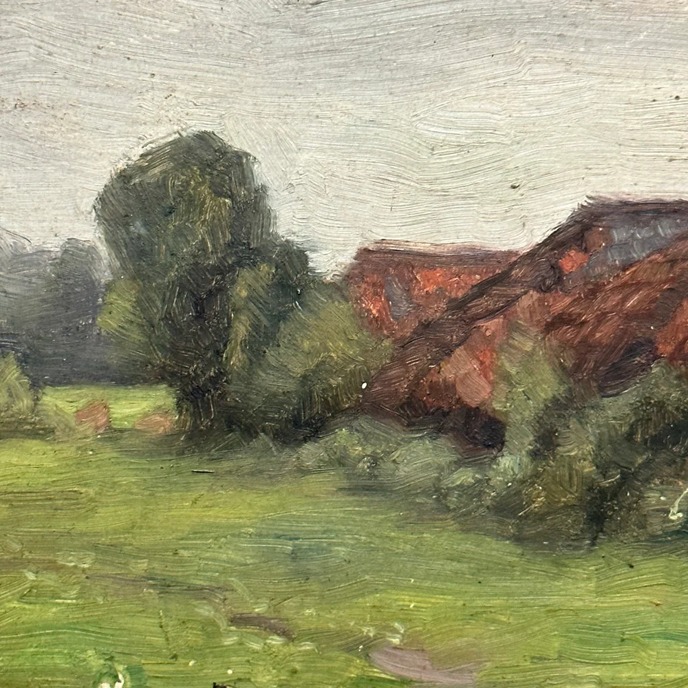 Evert Rabbers Landscape Painting (2311) - Image 3