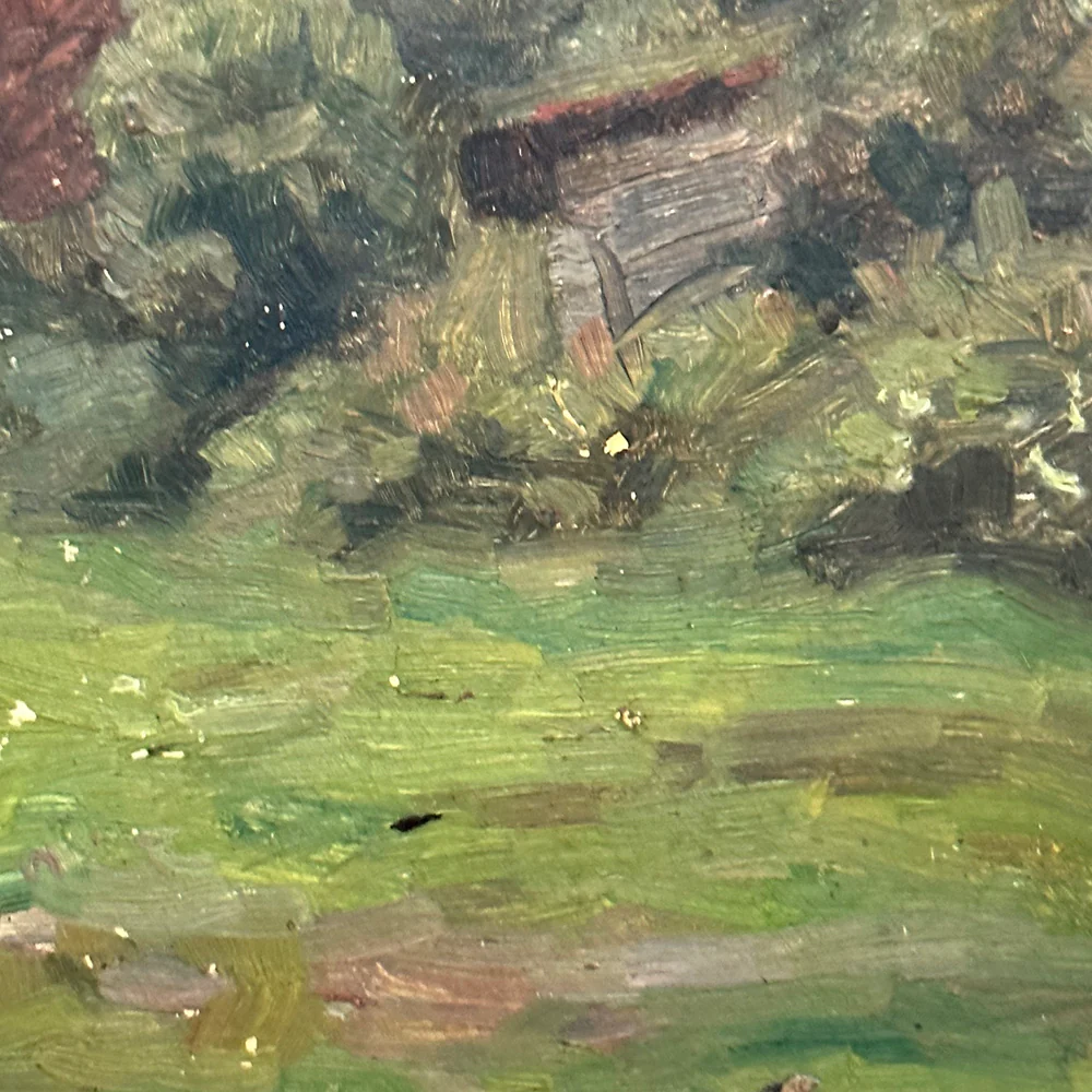 Evert Rabbers Landscape Painting (2311) - Image 4