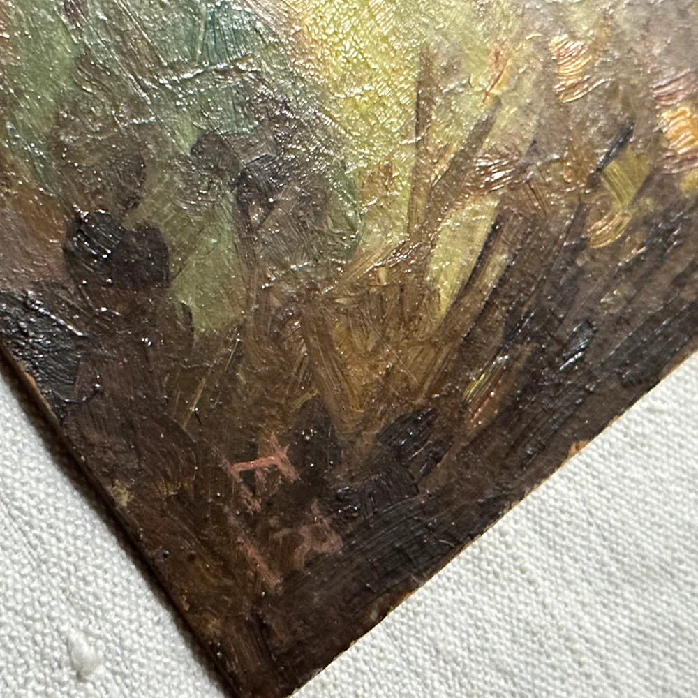 Evert Rabbers Landscape Painting (2319) - Image 2