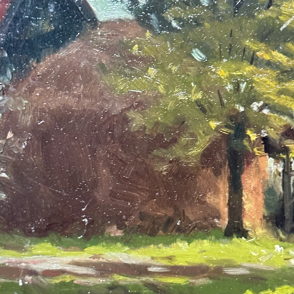 Evert Rabbers Landscape Painting (2326) - Image 3