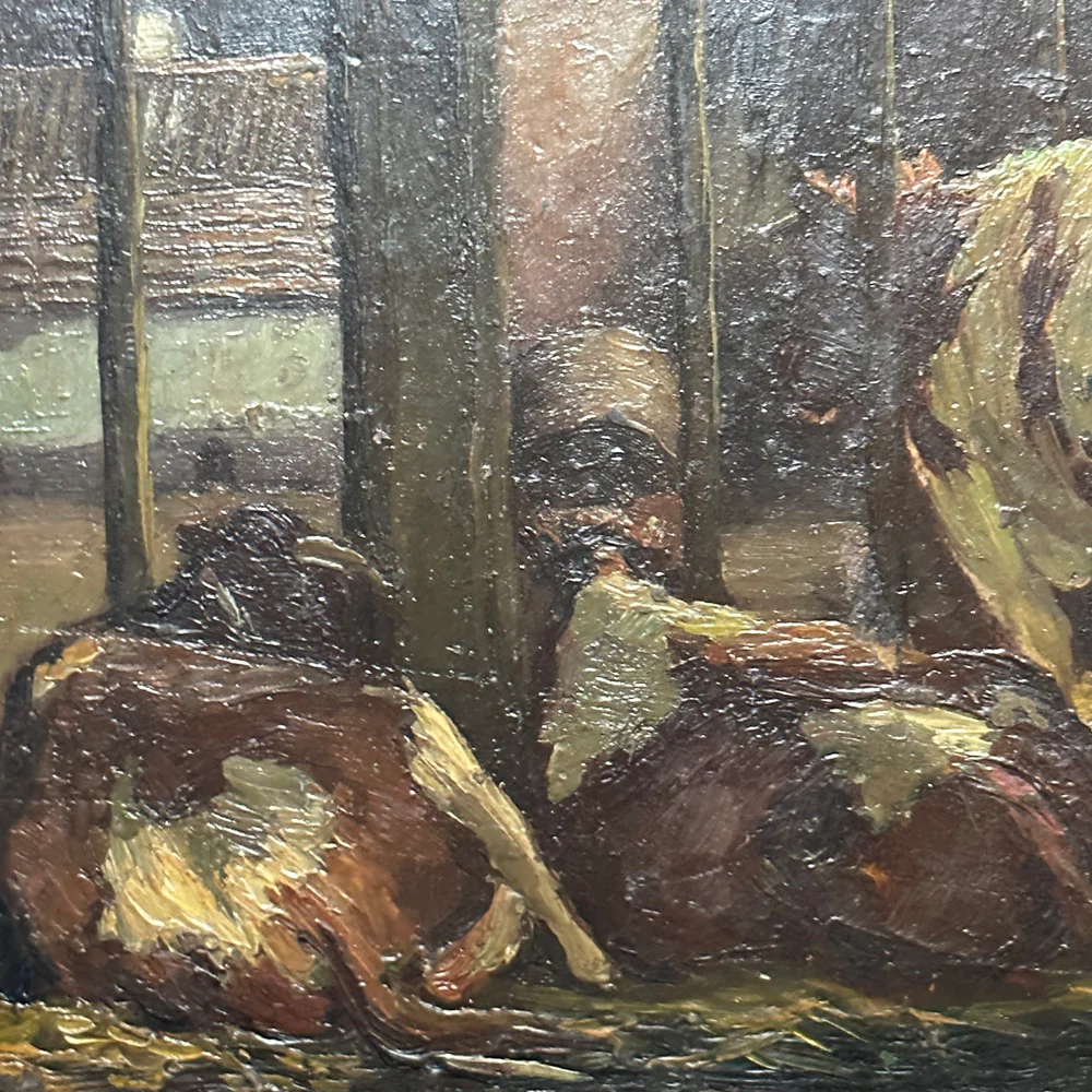 Evert Rabbers Landscape Painting (2330) - Image 2