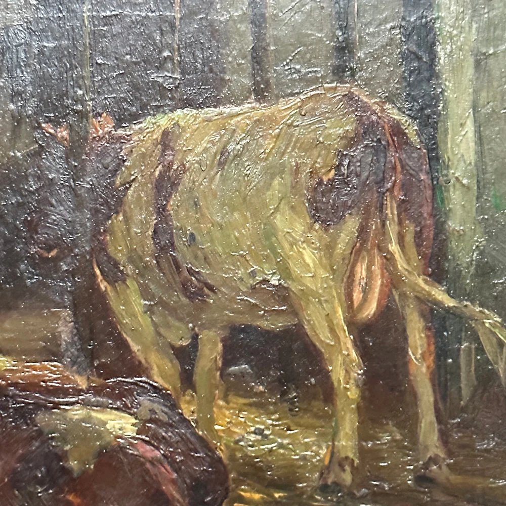 Evert Rabbers Landscape Painting (2330) - Image 3