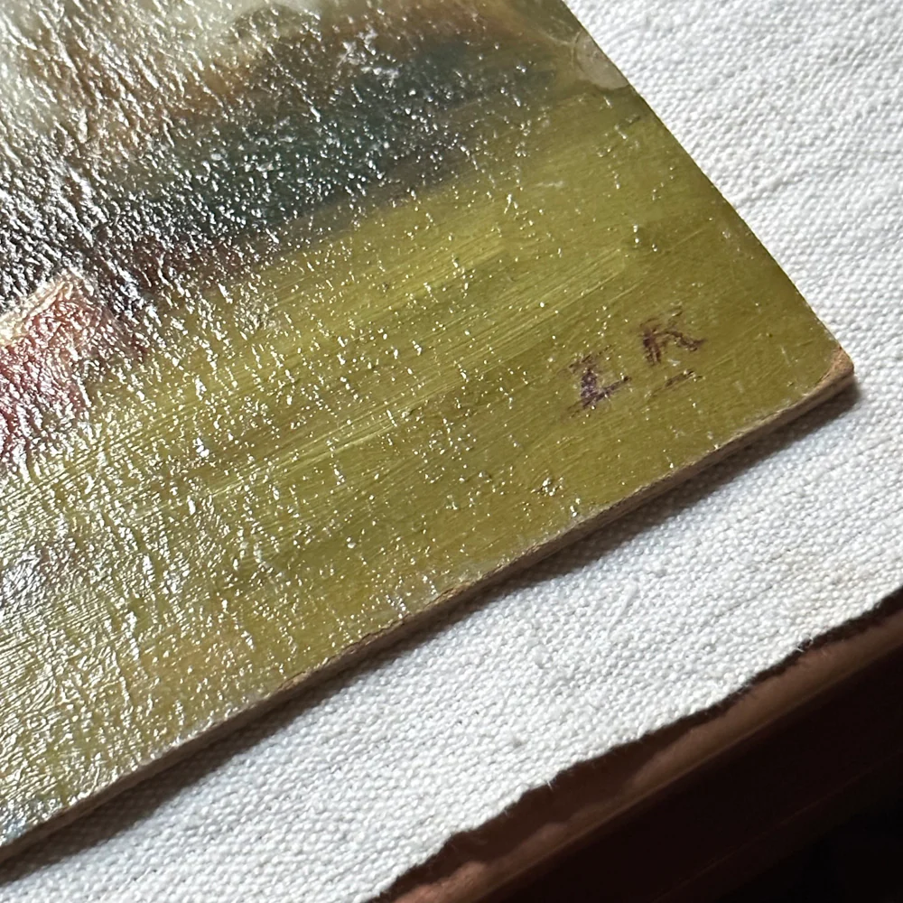 Evert Rabbers Landscape Painting (2340) - Image 3