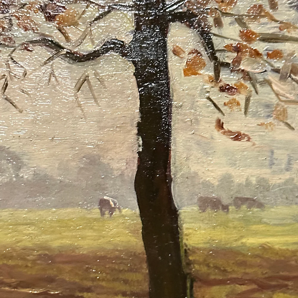 Evert Rabbers Landscape Painting (2341) - Image 4