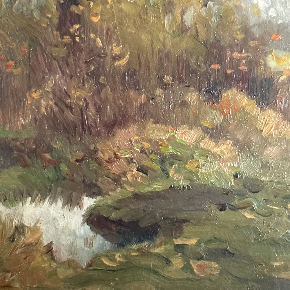 Evert Rabbers Landscape Painting (2347) - Image 3