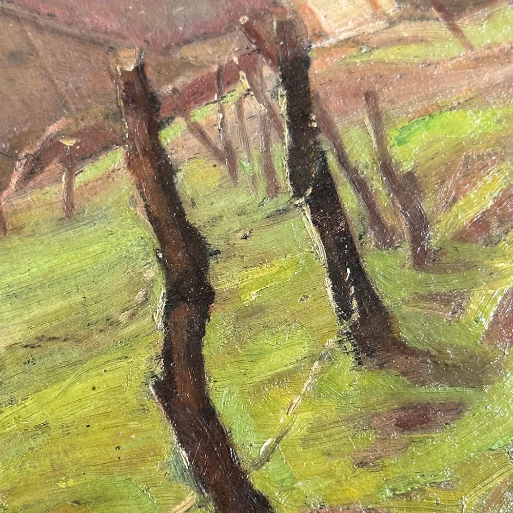 Evert Rabbers Landscape Painting (2360) - Image 3
