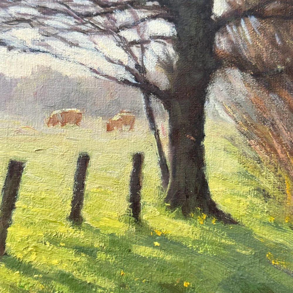 Evert Rabbers Landscape Painting - Image 5