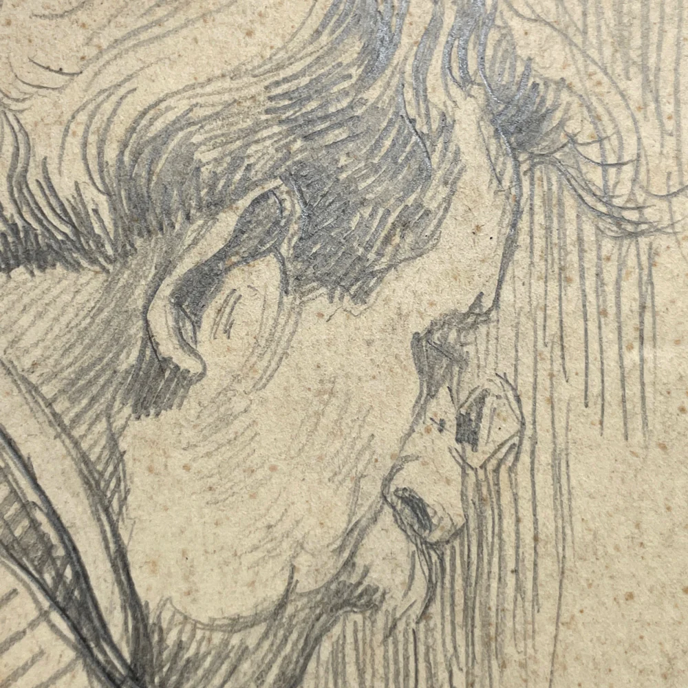 Evert Rabbers Portrait Drawing 222 - Image 3