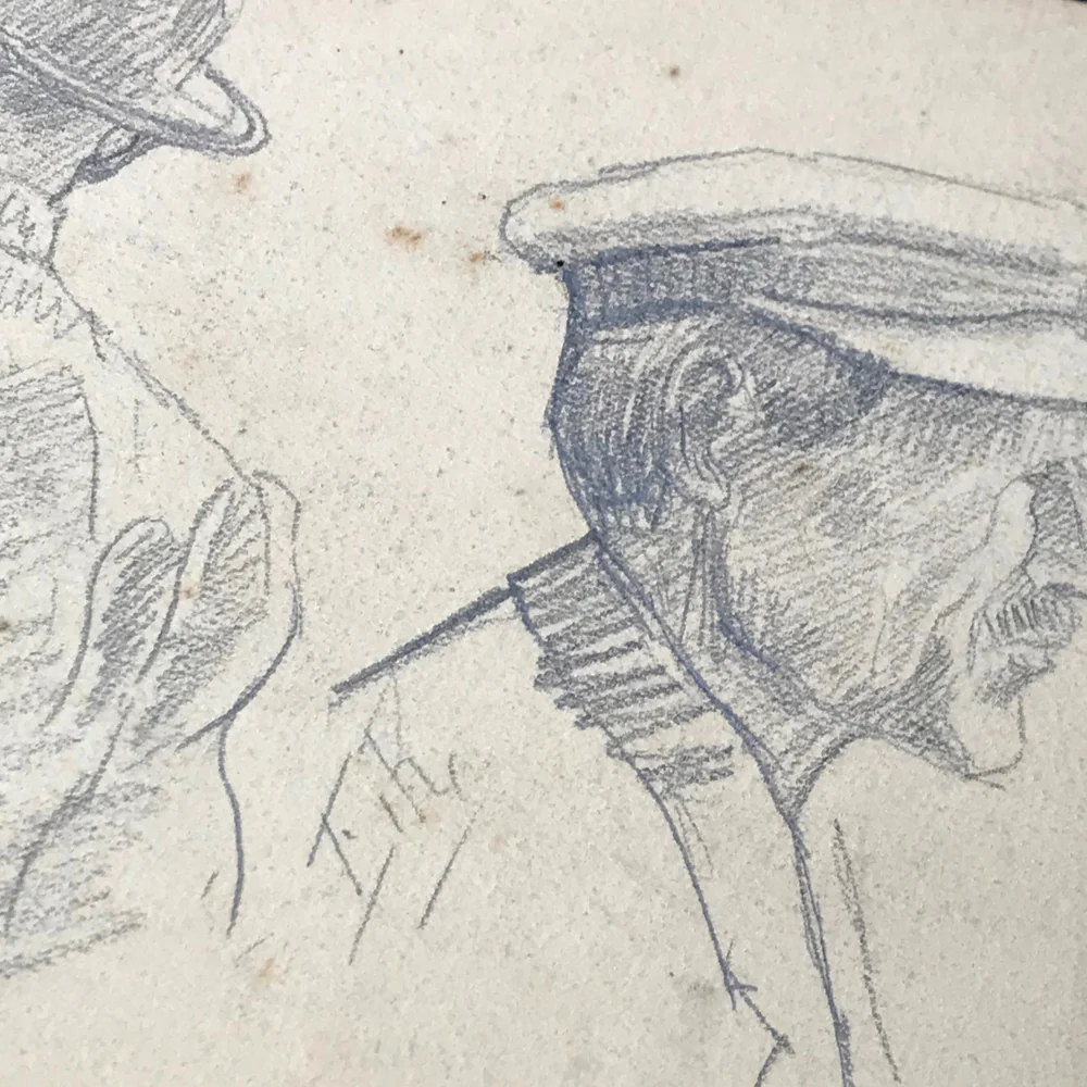 Evert Rabbers Portrait Drawing 27 - Image 2