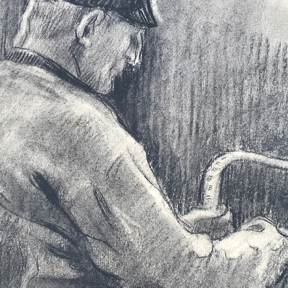Evert Rabbers Portrait Drawing 34 - Image 2