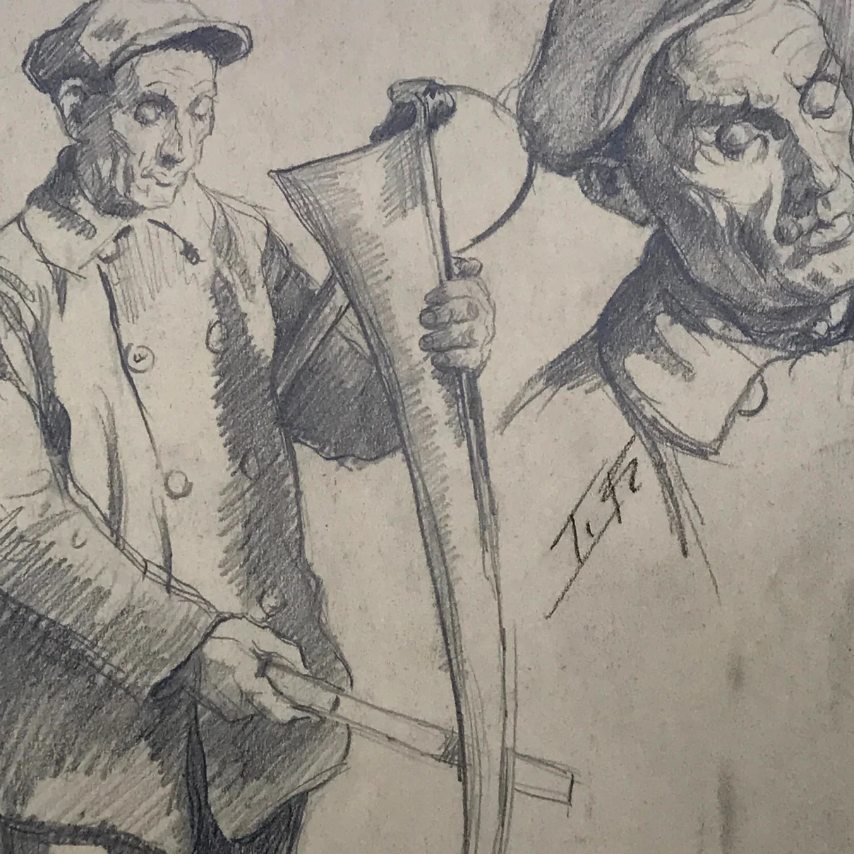 Evert Rabbers Portrait Drawing 51 - Image 2