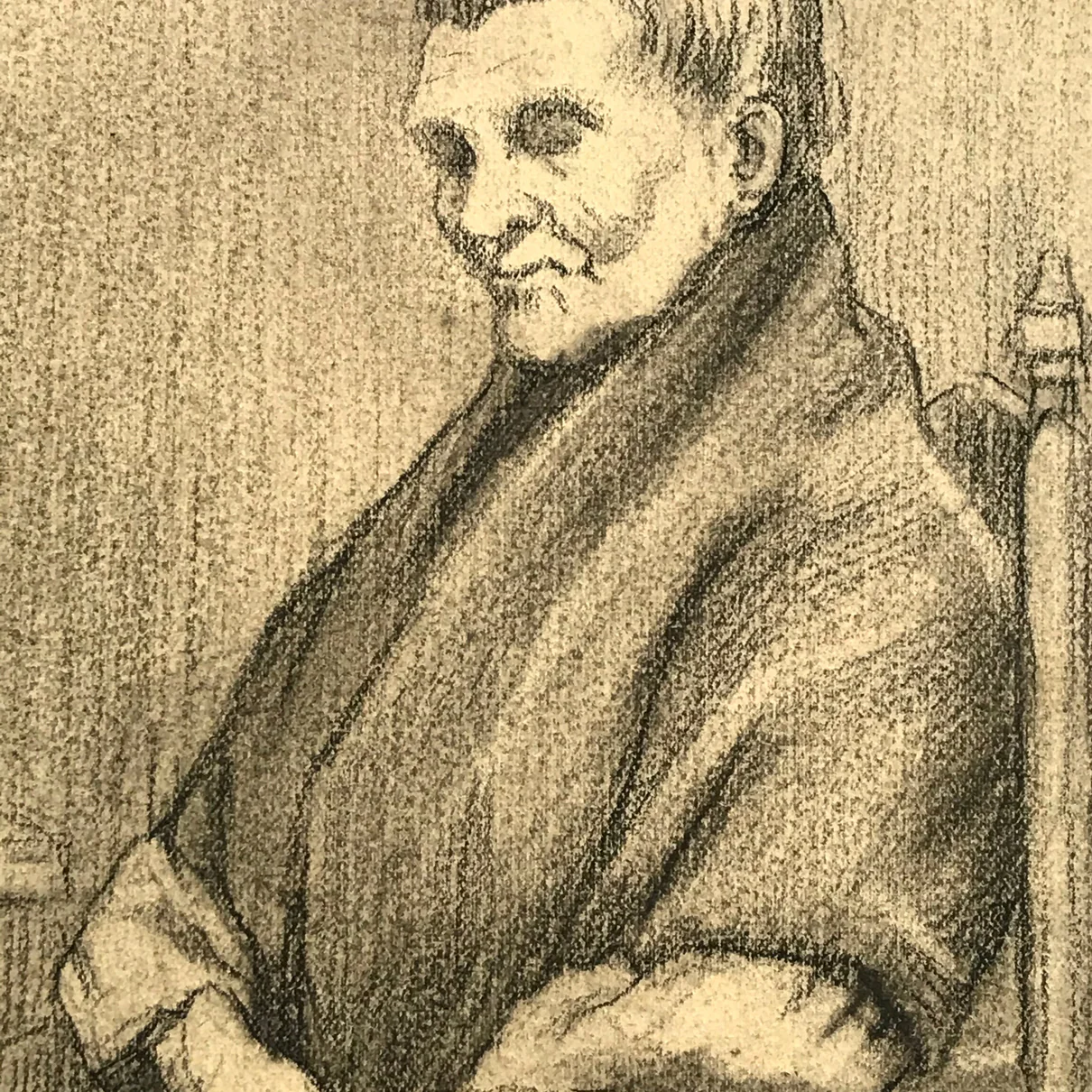 Evert Rabbers Portrait Drawing 54 - Image 2