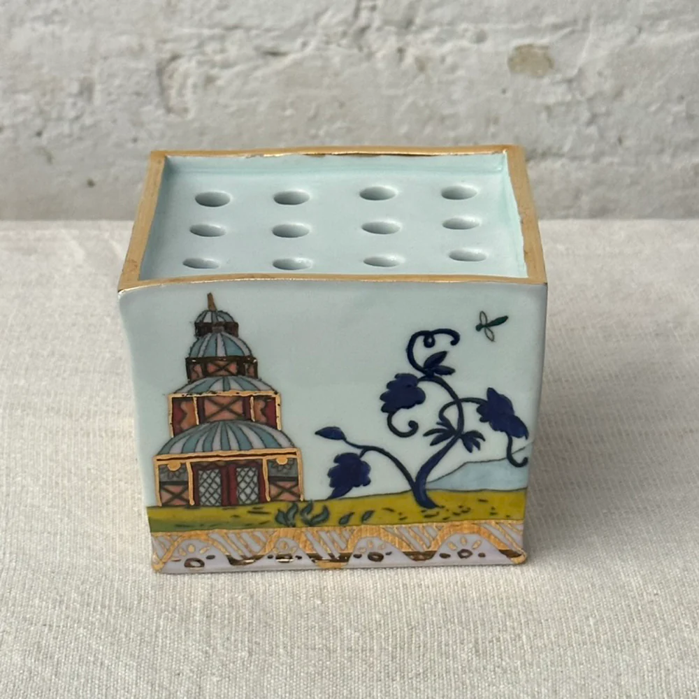 Flower Brick Vase (BC198) - Image 6