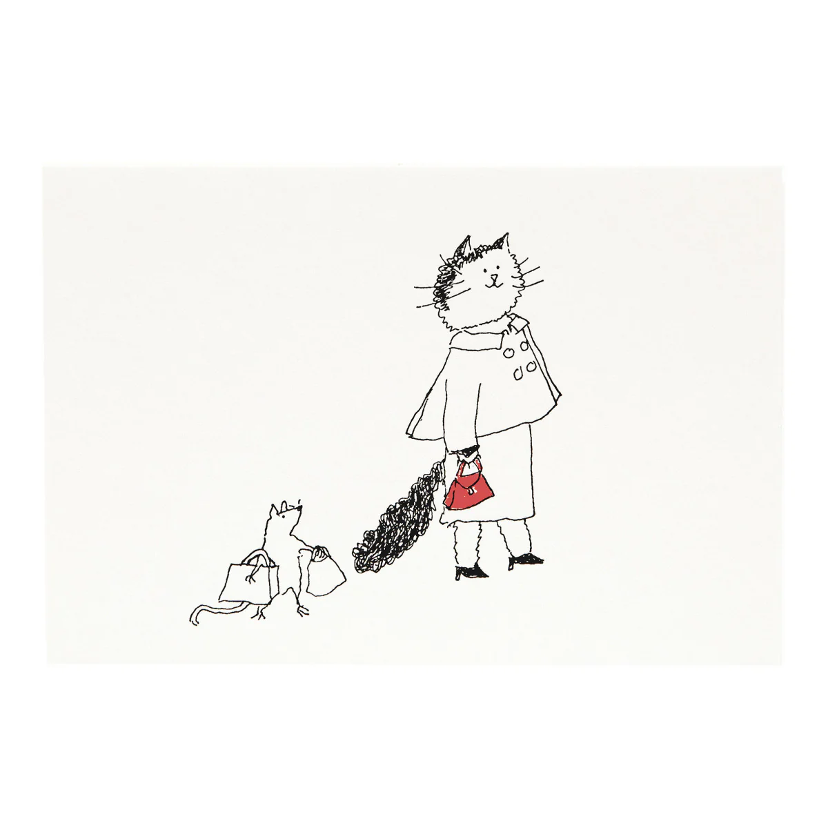 Grace Coddington "Keeping Up" Card & Envelope - Image 2