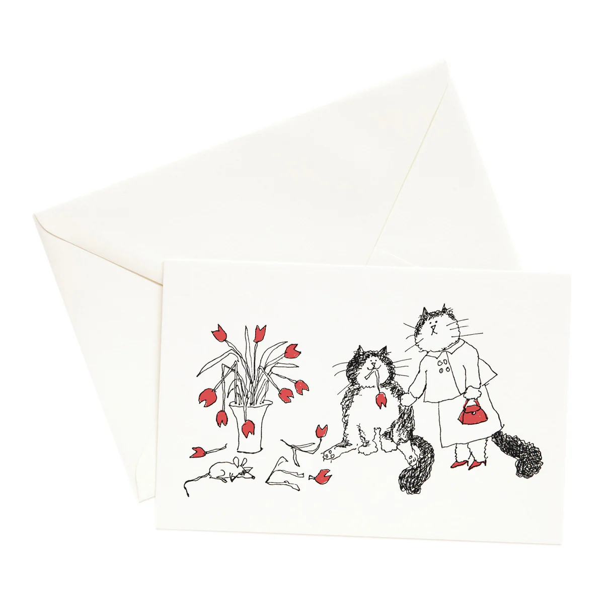 Grace Coddington "Naughty Jimi" Card & Envelope - Image 2