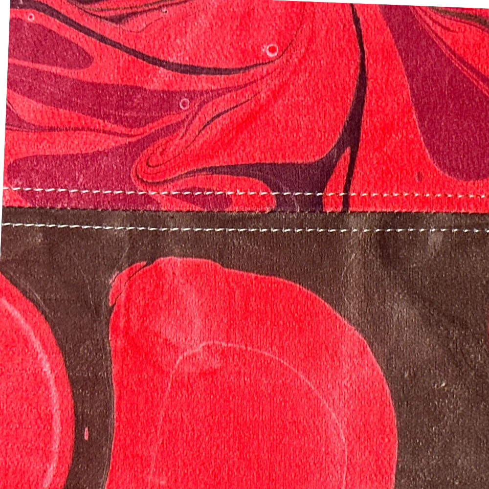 Hand Marbled One of a Kind Pillow #SC1206 - Image 5
