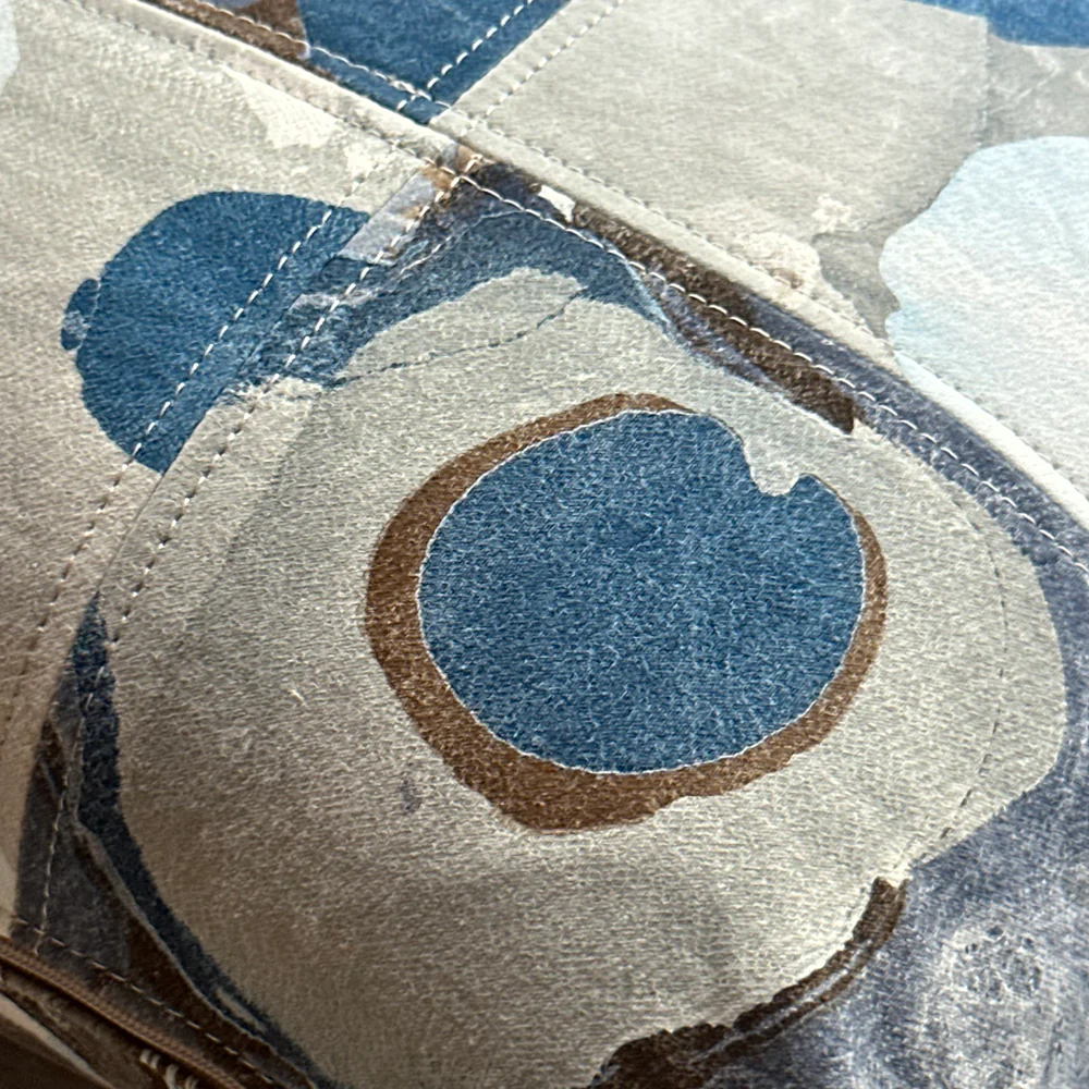 Hand Marbled One-of-a-Kind Pillow (SW719) - Image 5