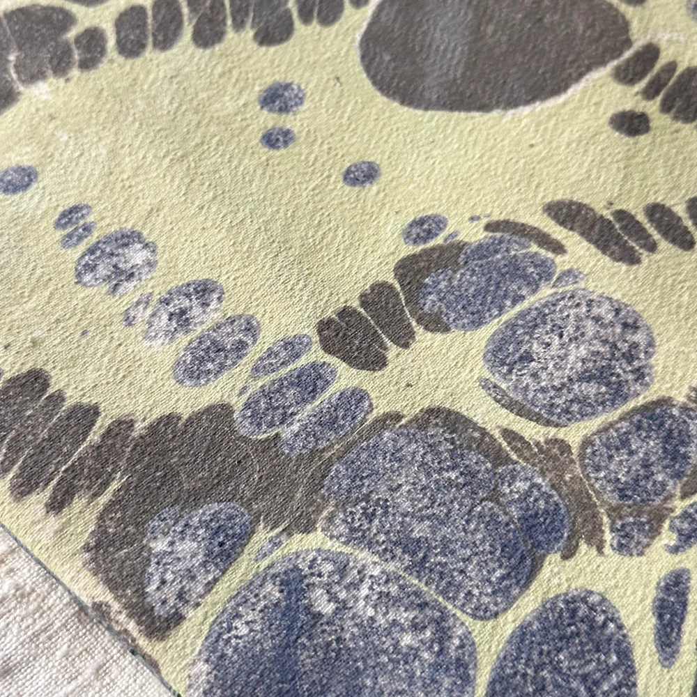 Hand Marbled One-of-a-Kind Zipper Pouch (#P04) - Image 4