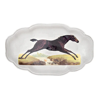 Horse Platter (Jumping)