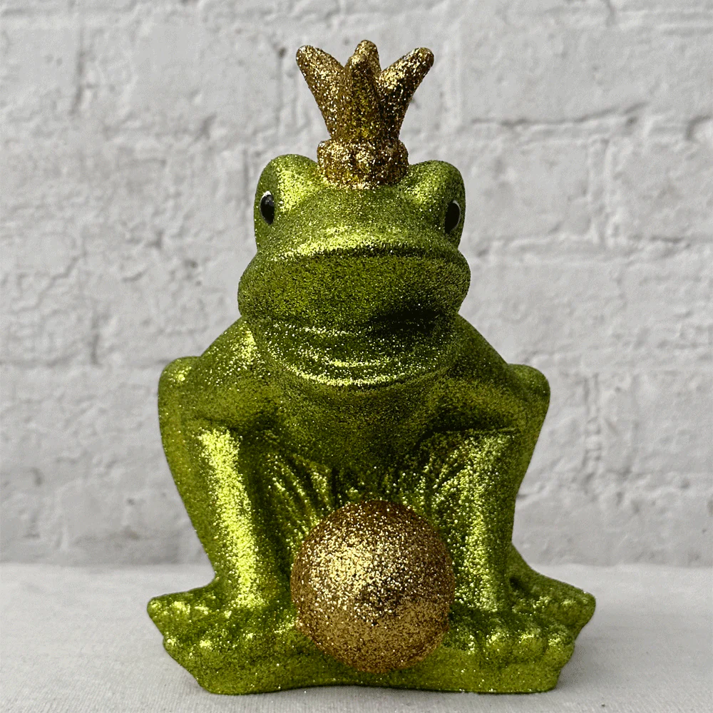 Ino Schaller Glitter Green Frog King - Image 2