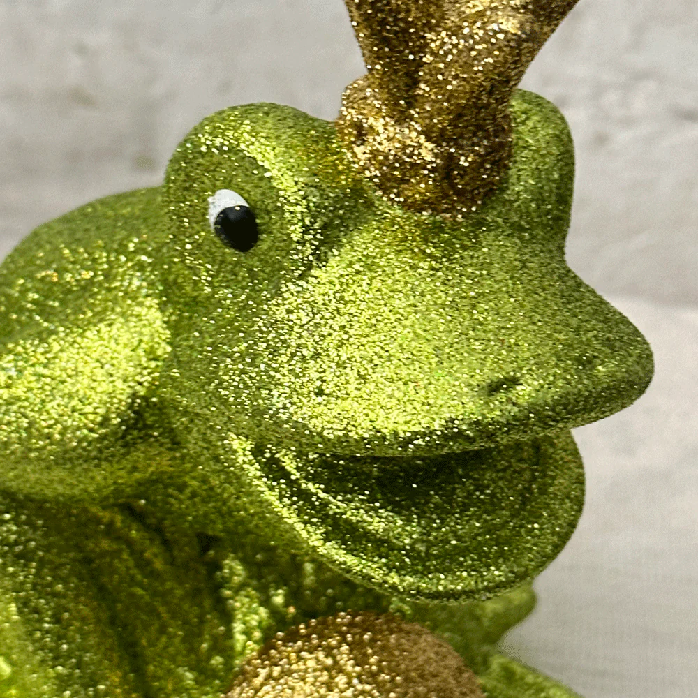 Ino Schaller Glitter Green Frog King - Image 3