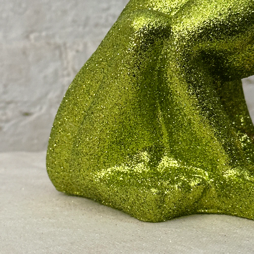 Ino Schaller Glitter Green Frog King - Image 4