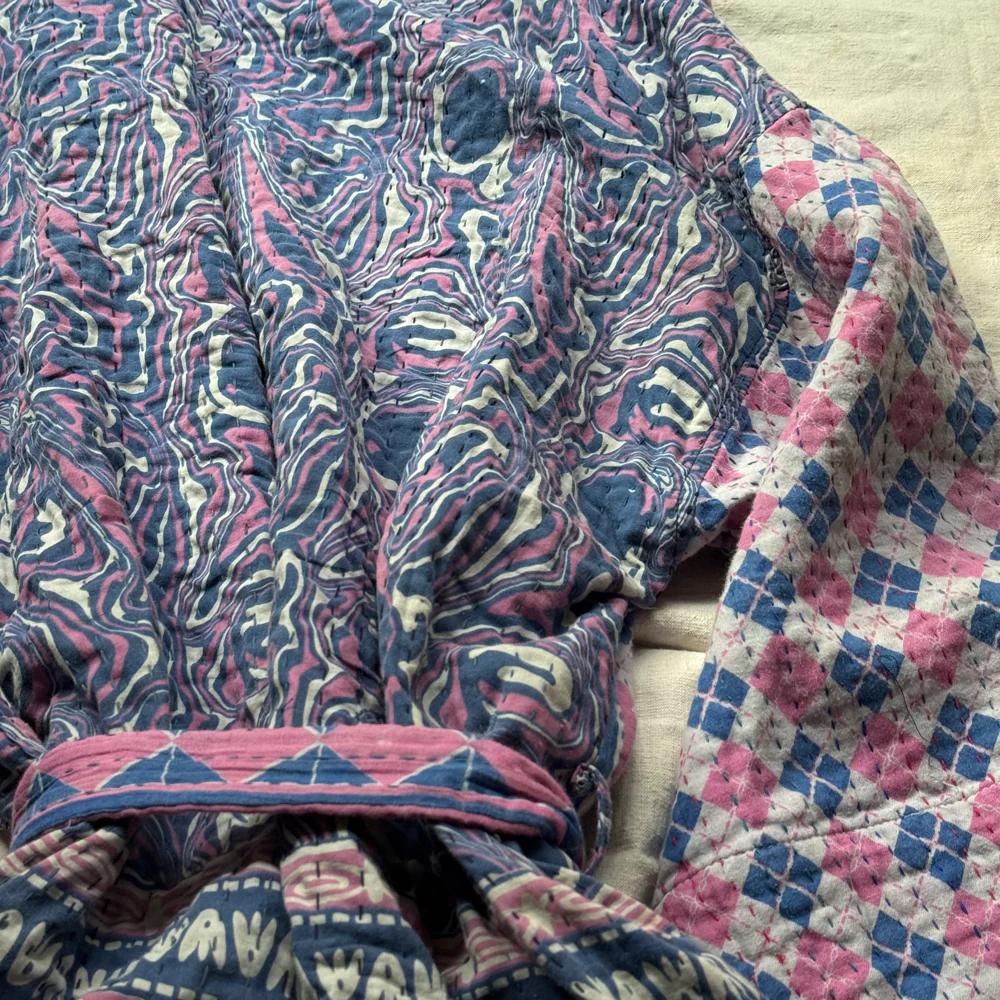 Jeanette Farrier Vintage Sari Robe #1 - Image 6