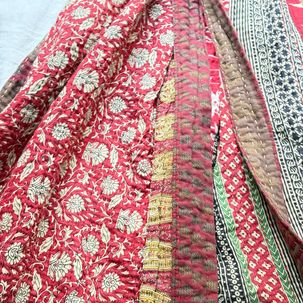 Jeanette Farrier Vintage Sari Robe #2 - Image 5