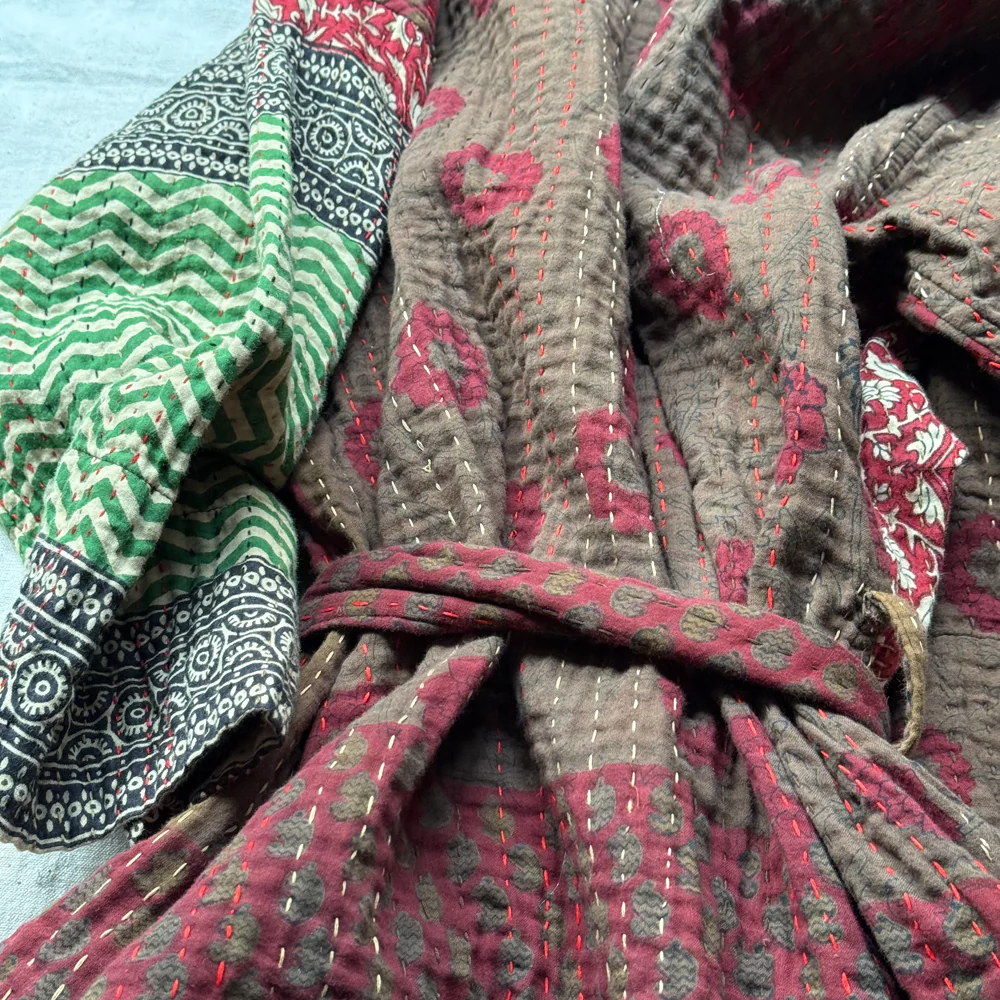 Jeanette Farrier Vintage Sari Robe #2 - Image 7