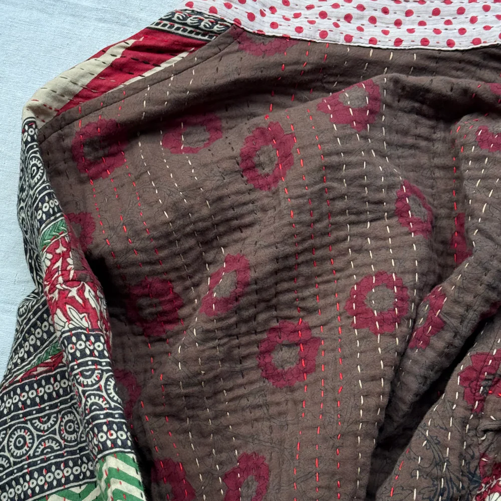 Jeanette Farrier Vintage Sari Robe #2 - Image 8