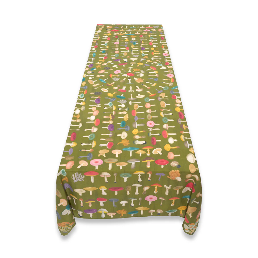 Summerill & Bishop x John Derian "Fungi" Tablecloth - Image 6